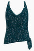 MagicSuit Shadow Dot Separate Missy Tankini Top